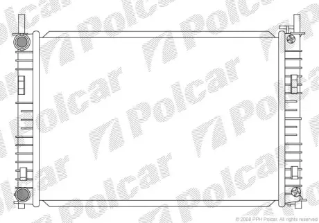 Радиаторы охлаждения POLCAR 3212081