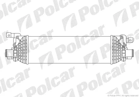 Радиаторы воздуха (Интеркулеры) POLCAR 3212J81