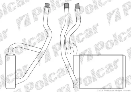 Радиаторы обогрева POLCAR 3212N8-1