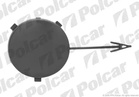 Заглушка крюка буксировки POLCAR 32180715