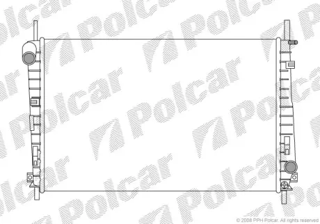 Радиаторы охлаждения POLCAR 321808A2