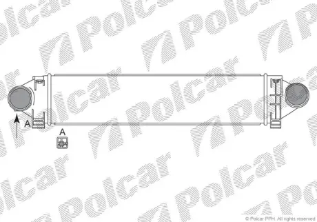 Радиаторы воздуха (Интеркулеры) POLCAR 3219J8-1