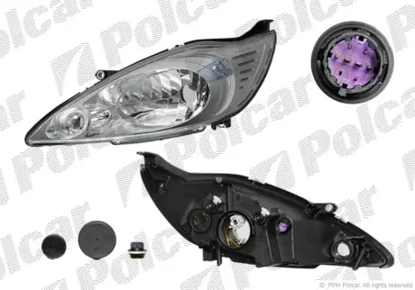 Фара основная POLCAR 323309-U