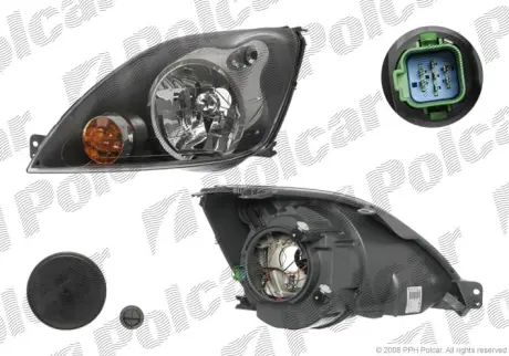 Фара основная POLCAR 323710-U