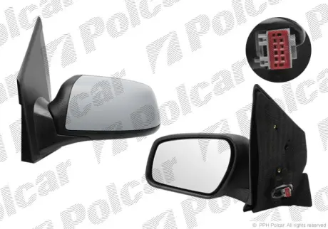 Зеркало внешнее POLCAR 3237514E