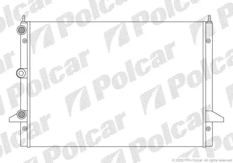 Радиаторы охлаждения POLCAR 324008A2