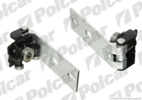 Направляюча дверей задн. прав. з роликами та кронштейном Ford Transit 86- POLCAR 3244Z-71
