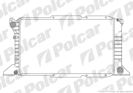Радиаторы охлаждения POLCAR 324608-2