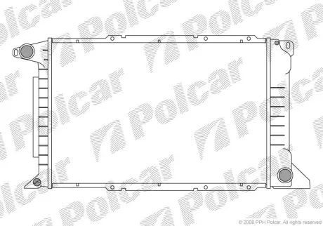 Радиаторы охлаждения POLCAR 324608-3