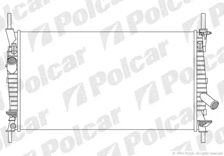 Радиаторы охлаждения POLCAR 3247084K