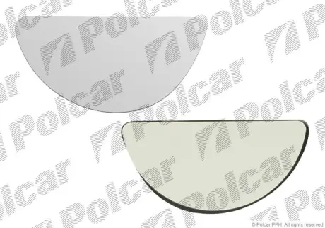 Стекло зеркала внешнего POLCAR 3247558E