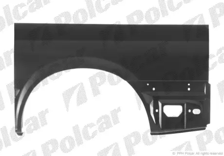 Крыло заднее POLCAR 324783-6