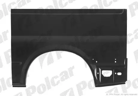 Крыло заднее POLCAR 324784-8