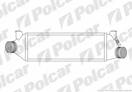Радиаторы воздуха (Интеркулеры) POLCAR 3247J8-3