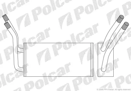 Радиаторы обогрева POLCAR 3247N81