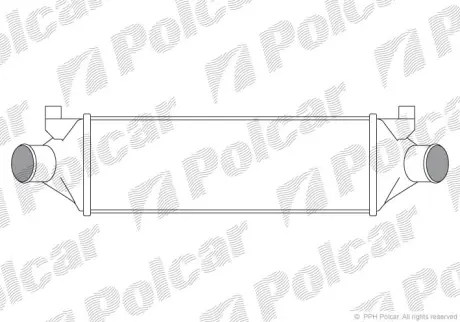 Радиаторы воздуха (Интеркулеры) POLCAR 3248J82X
