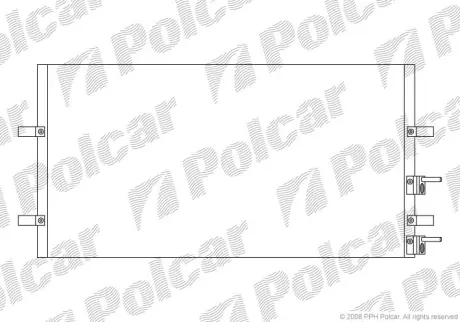 Радиаторы кондиционера POLCAR 3248K81K