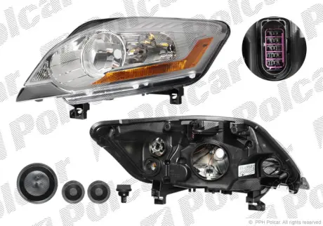 Фара основная POLCAR 325209-E