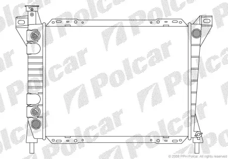 Радиаторы охлаждения POLCAR 3255081