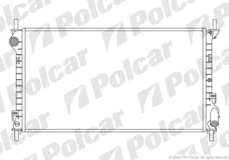 Радиаторы охлаждения POLCAR 325608-3