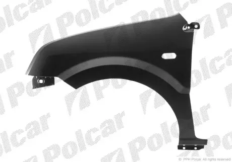 Крыло переднее POLCAR 325702