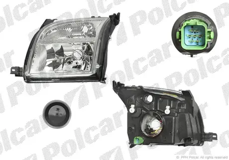Фара основная POLCAR 3257090E
