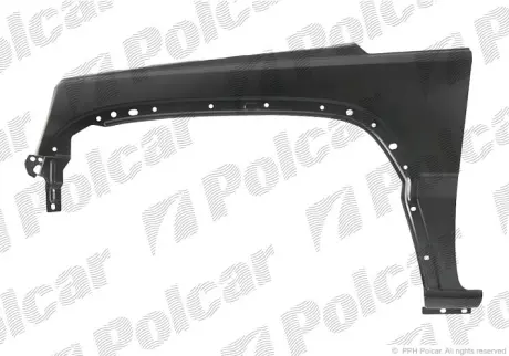 Крыло переднее POLCAR 341002-1
