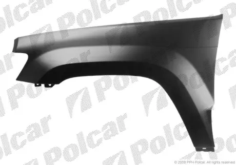 Крыло переднее POLCAR 343002