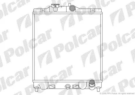 Радиаторы охлаждения POLCAR 380708-4