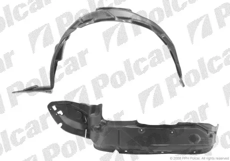 Подкрылок POLCAR 3809FL-1