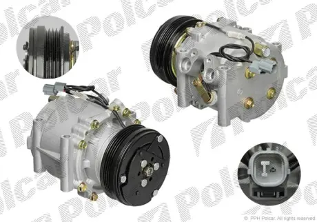 Компрессор кондиционера POLCAR 3810KS-1
