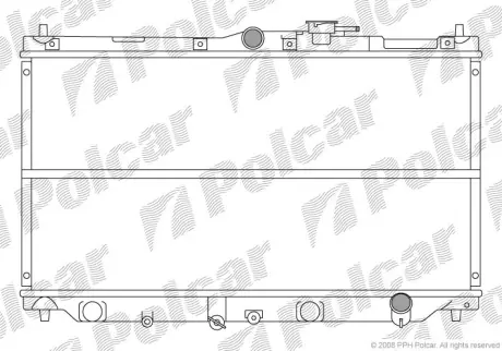 Радиаторы охлаждения POLCAR 381708-1