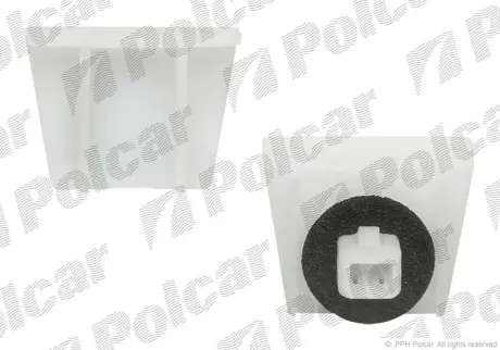 Кронштейн бампера POLCAR 381807-7
