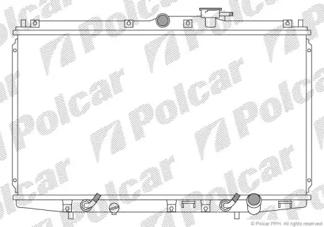 Радиаторы охлаждения POLCAR 381808-4