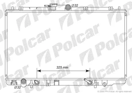 Радиаторы охлаждения POLCAR 381808-7