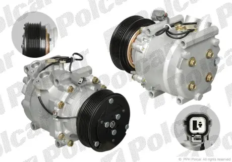 Компрессор кондиционера POLCAR 3818KS-1