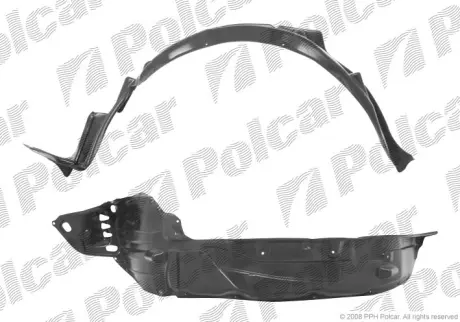 Подкрылок POLCAR 3825FP-1