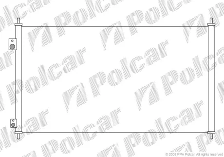 Радиаторы кондиционера POLCAR 3825K8C3S