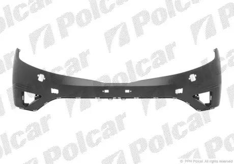Бампер передній Honda Civic (HB), 2005- POLCAR 382907-1