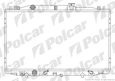 Радиаторы охлаждения POLCAR 383308-4