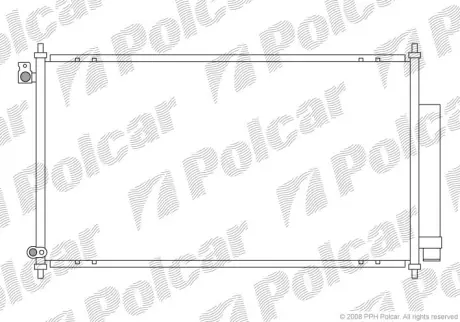 Радиаторы кондиционера POLCAR 3833K8C1S
