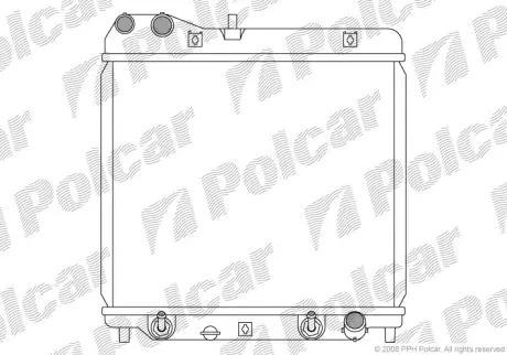 Радиаторы охлаждения POLCAR 383508-1