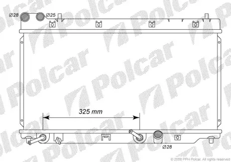 Автозапчасть POLCAR 3835083K