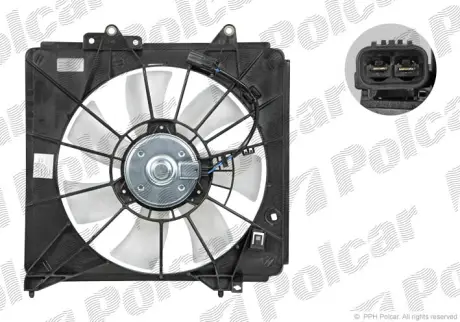 Вентиляторы радиаторов POLCAR 383723W4