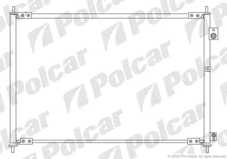 Радиаторы кондиционера POLCAR 3840K8C3