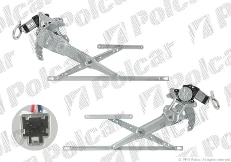 Стеклоподъемник электрический с мотором POLCAR 3875PSE2