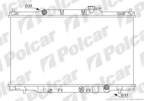 Радиаторы охлаждения POLCAR 3876081