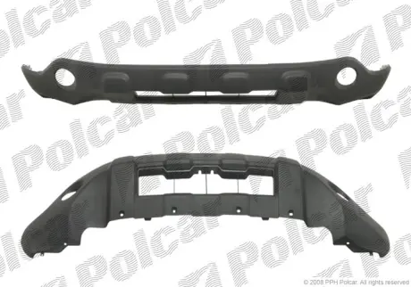 Бампер передний POLCAR 387807-6