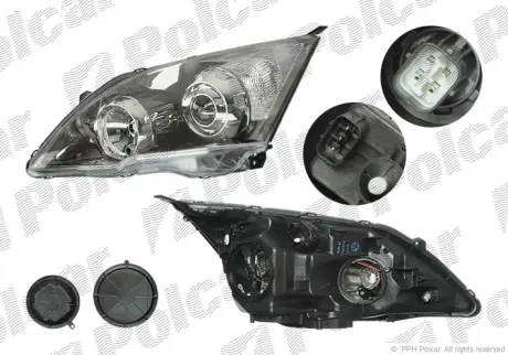 Фара основная POLCAR 3878101E