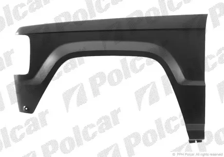 Крыло переднее POLCAR 396901
